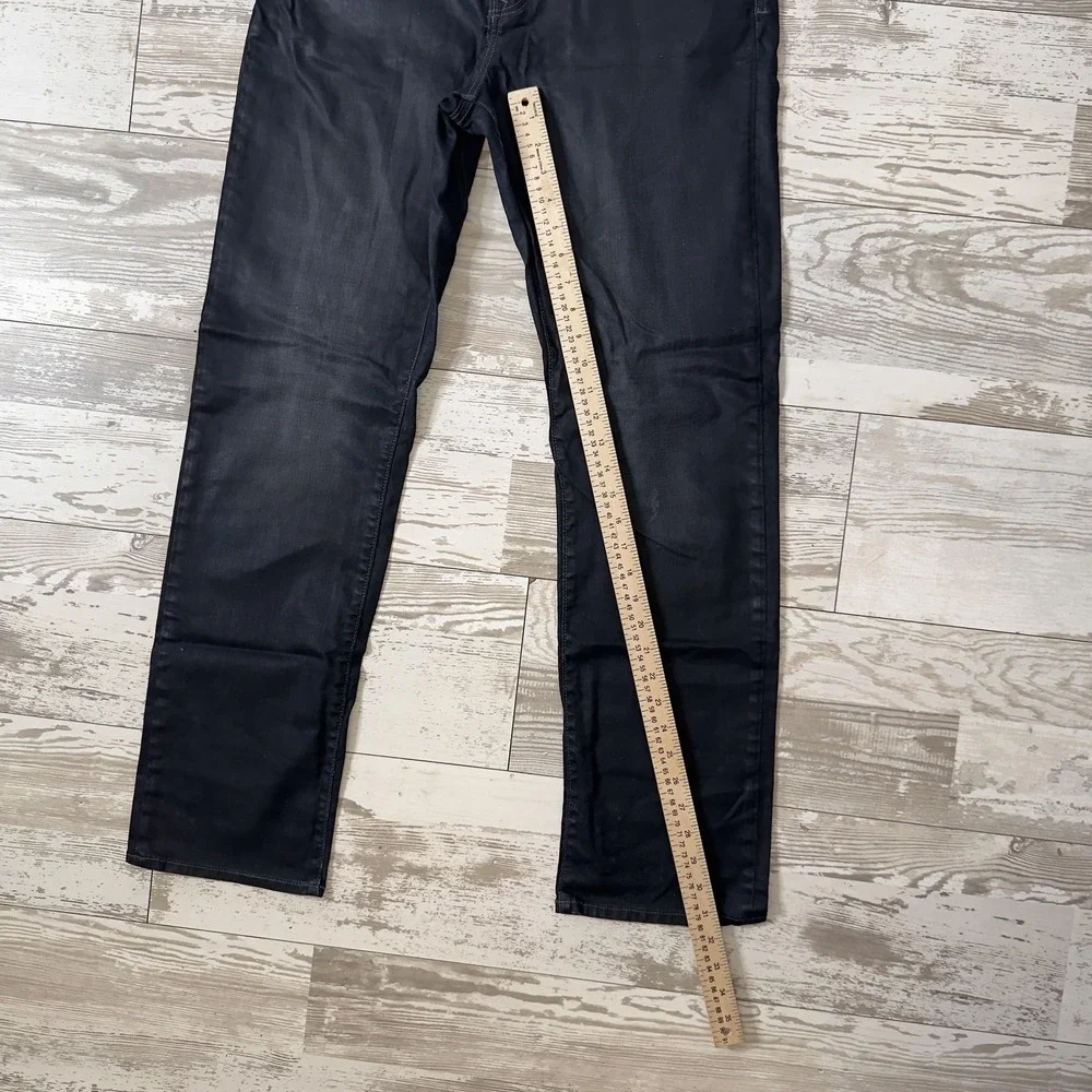 Banana Republic Jeans Mens‎ 34x32 Gray Regular Fit Straight Denim Stretch